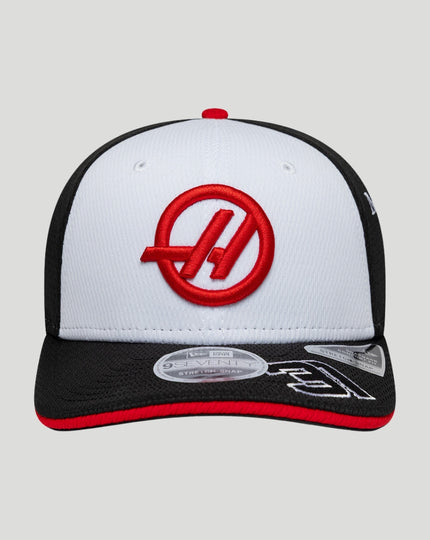 New Era x Official Haas Team Esteban Ocon 9Seventy Stretch-Snap Cap - Black