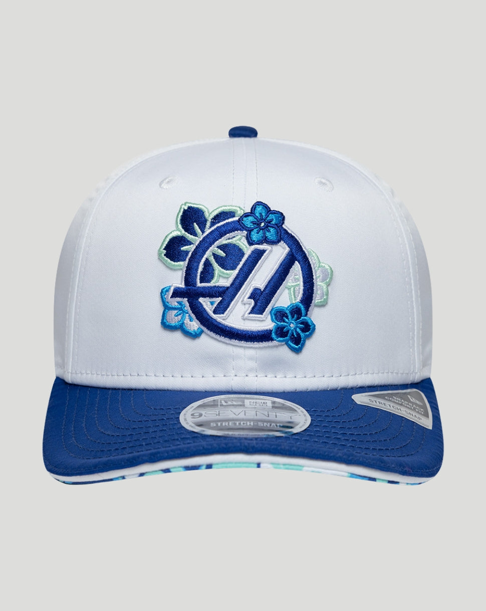 New Era x Official Haas Team Japan Race 9Seventy Stretch-Snap Cap - White