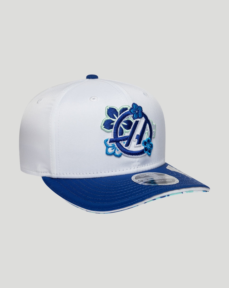 New Era x Official Haas Team Japan Race 9Seventy Stretch-Snap Cap - White