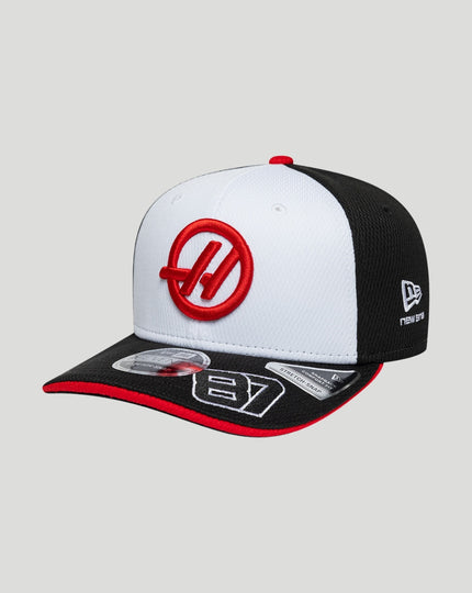 New Era x Official Haas Team Ollie Bearman 9Seventy Stretch-Snap Cap - Black