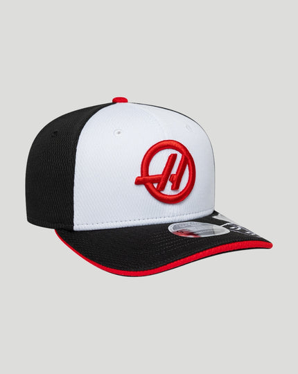 New Era x Official Haas Team Ollie Bearman 9Seventy Stretch-Snap Cap - Black