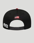 New Era x Official Haas Team Ollie Bearman 9Seventy Stretch-Snap Cap - Black
