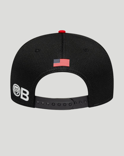 New Era x Official Haas Team Ollie Bearman 9Seventy Stretch-Snap Cap - Black