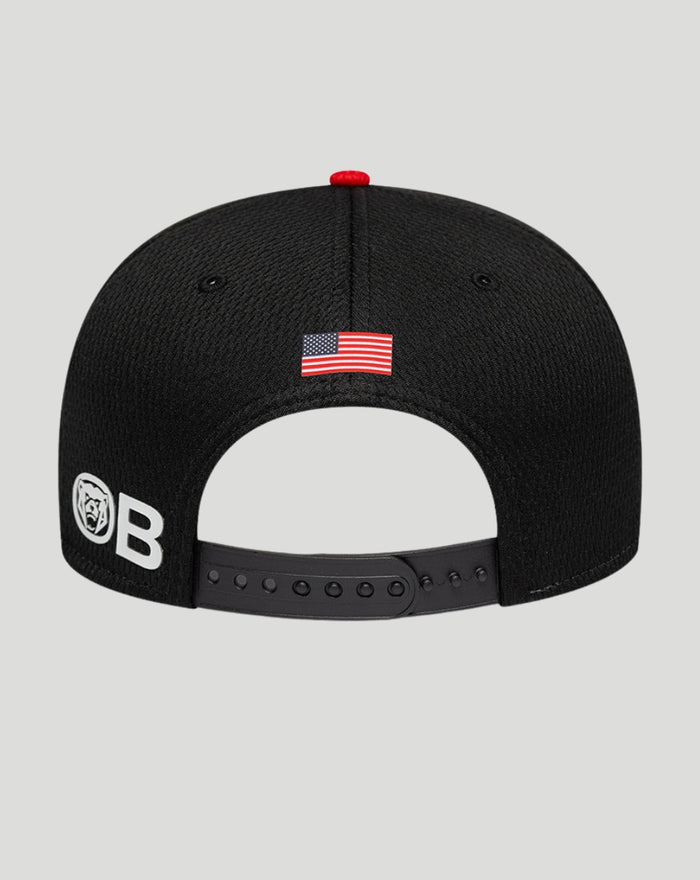 New Era x Official Haas Team Ollie Bearman 9Seventy Stretch-Snap Cap - Black