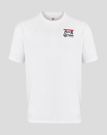 Official Haas Team Unisex Graphic T-Shirt - White