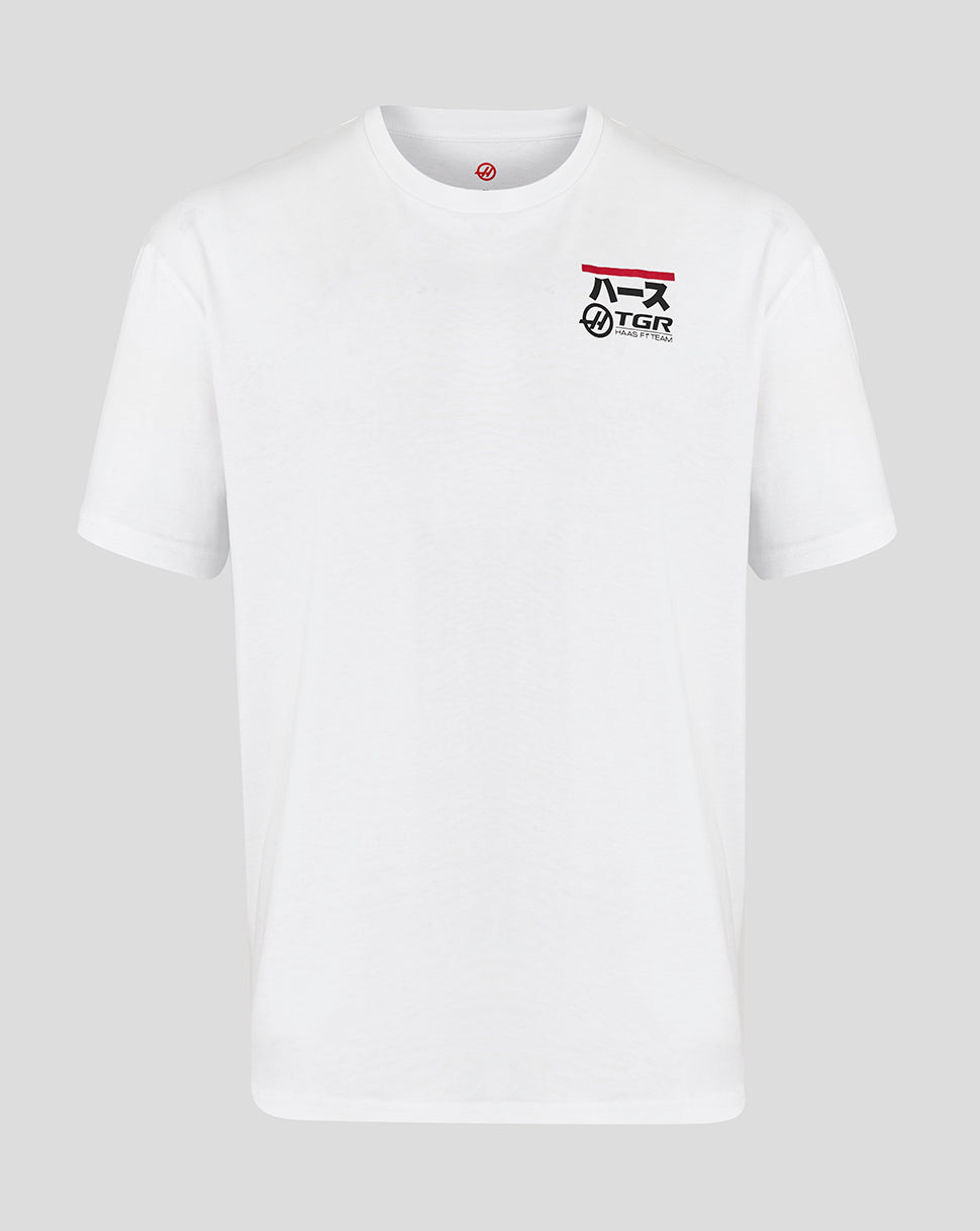 Official Haas Team Unisex Graphic T-Shirt - White