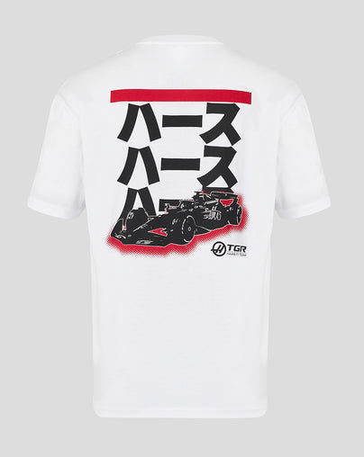 Official Haas Team Unisex Graphic T-Shirt - White