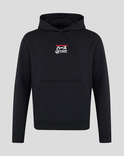 Official Haas Team Unisex Graphic Hoodie - Black