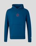 Official Haas Team Unisex USA Roundel Hoodie - Poseidon