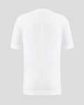 Back view of bright white Haas Regular Fit T-Shirt with a clean plain back.
