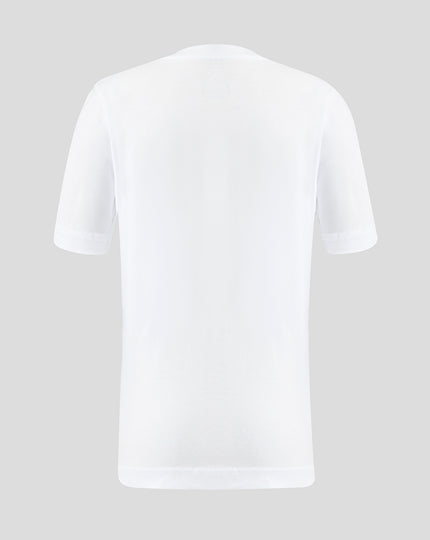 Official Haas Team Junior Regular Fit T-Shirt - Bright White