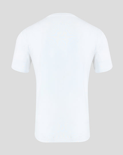 Official Haas Team Unisex Regular Fit T-Shirt - Bright White