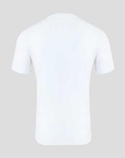 Official Haas Team Unisex Regular Fit T-Shirt - Bright White