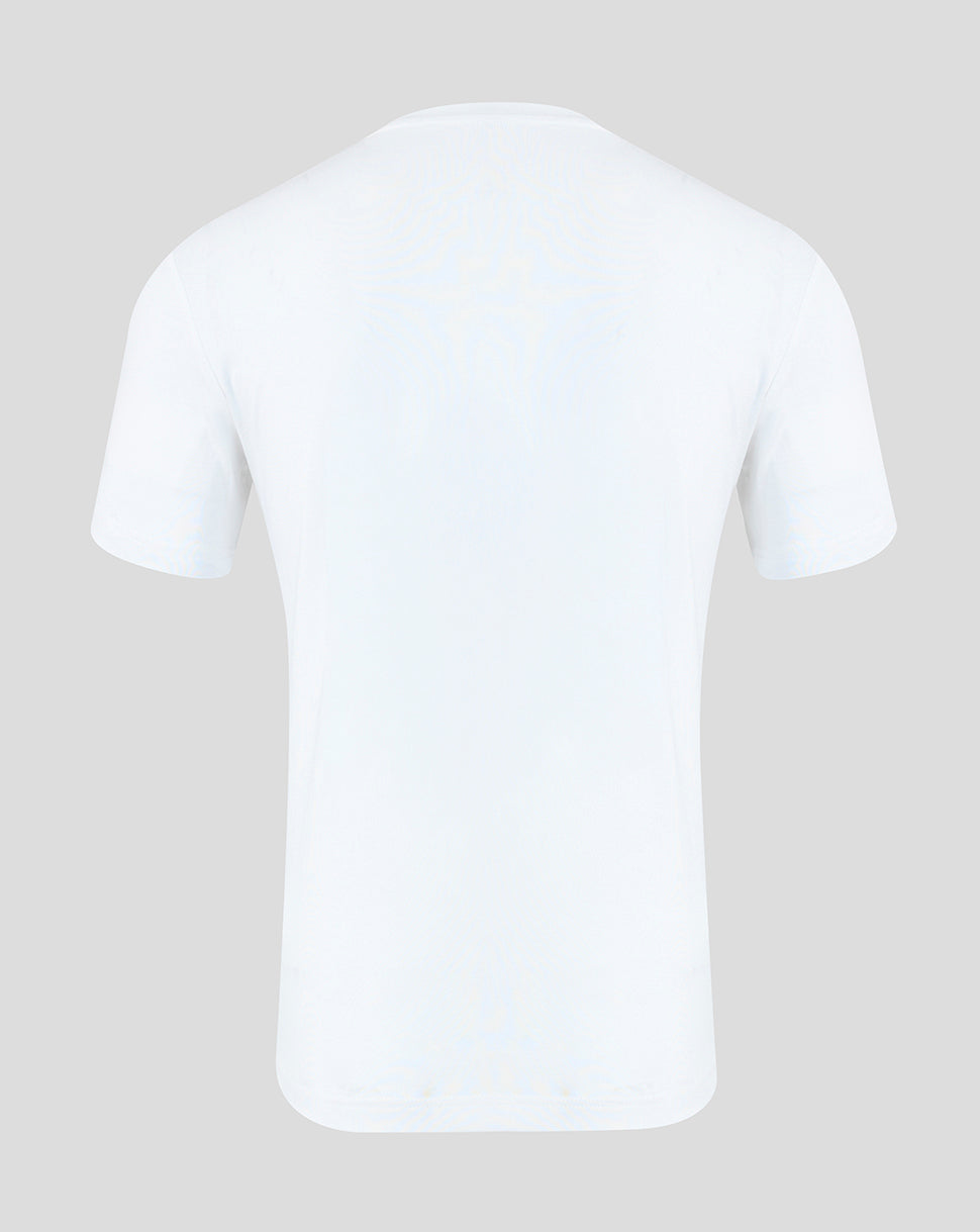 Official Haas Team Unisex Regular Fit T-Shirt - Bright White
