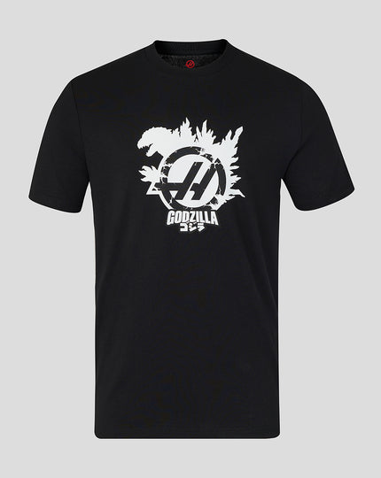 Godzilla x Haas Team Unisex T-Shirt - Black