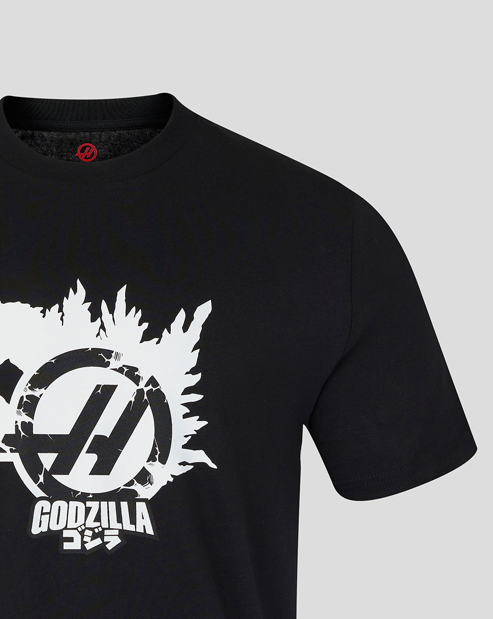 Godzilla x Haas Team Unisex T-Shirt - Black