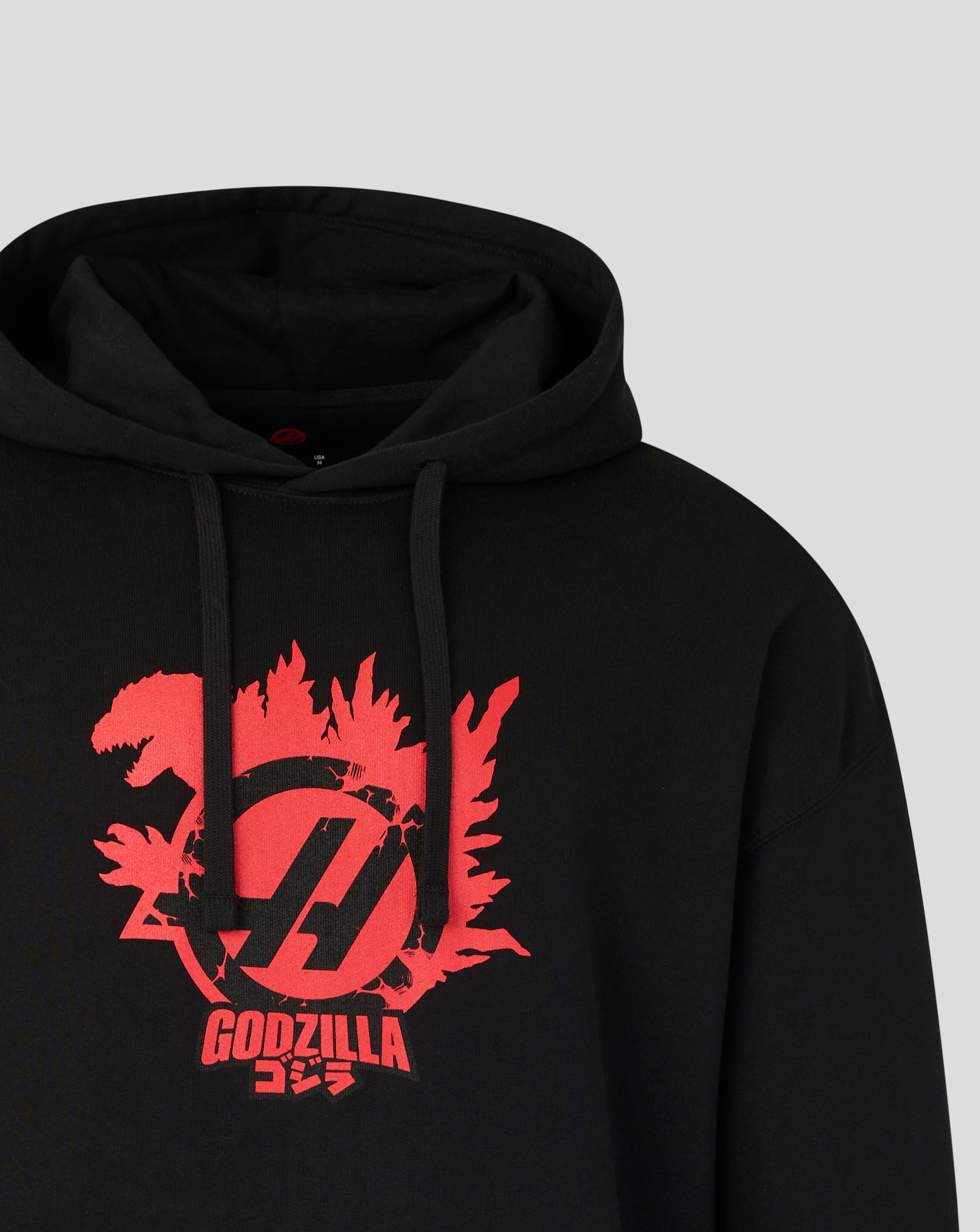 Godzilla x Haas Team Unisex Hoodie - Black