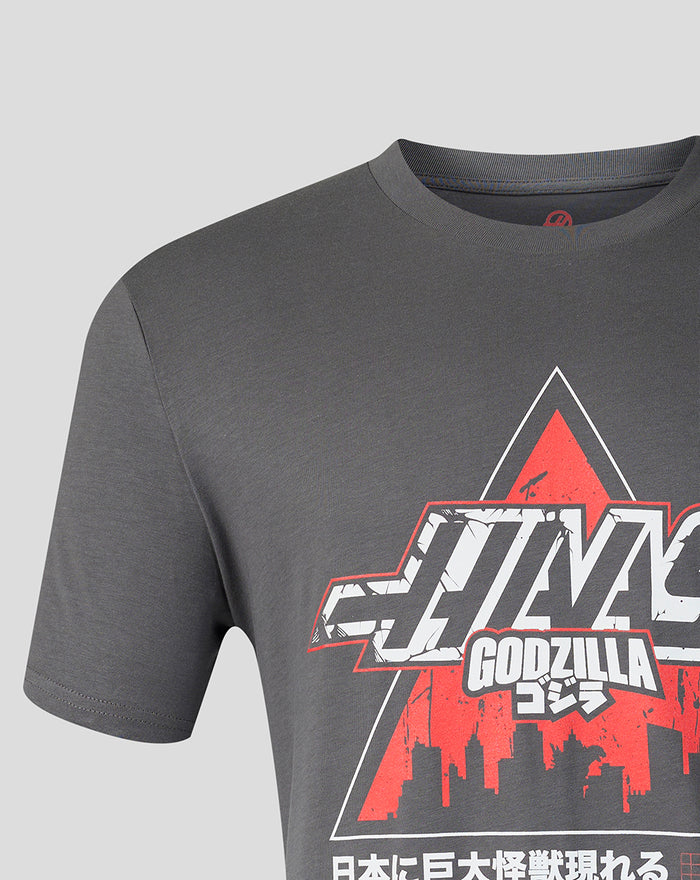 Unisex Godzilla Comic X Haas T-Shirt - Black