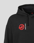Official Haas Team Unisex  Ollie Bearman Hoodie - Black