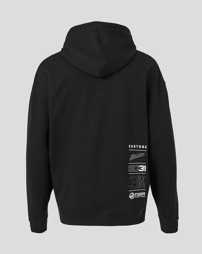Official Haas Team Unisex Esteban Ocon Hoodie - Black
